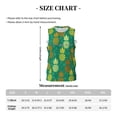 thumbnail image 4 of Rocae Pineapples1 for Men's Basketball Jersey Lightweight and Breathable Athletic Tank Top,Quick-Drying Sports Jersey X-Large, 4 of 9