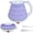 Lavender, variant on Collapsible Portable Electric Kettle Sky Blue 555ml Travel Tea Coffee Maker