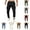 02Black, variant on Baggy Cargo Pants Men Fleece Lined Men Casual Solid Multiple Pockets Outdoor Straight Type Fitness Pants Cargo Pants Trousers Black S