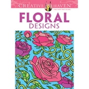 Dover Creative Haven Coloring Book, Floral Designs