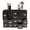 Black, variant on Shangmakel Wooden Desk Organizer with 14 Drawers, Drawers Card Catalog Cabinet with Handles for Office Bathroom Bedroom
