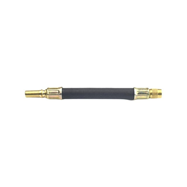 Tire Valve Extensions,Flexible Rubber Tire Valve Extension Hose,Tire Valve Extension Adaptor Tool Flexible Dual Valve Extender Pipes for Car Bike Trailer RV Portable Compressor