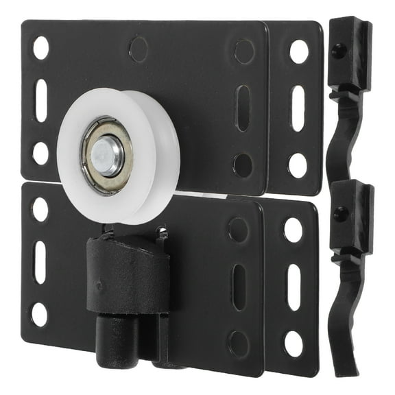 2 Sets Sliding Wheel for Closet Door Track Aluminium Alloy Roller Hardware Barn Door Wheels