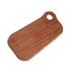 thumbnail image 4 of Tabla de cortar de madera Tabla de quesos, portátil, bandeja para servir alimentos Bandeja para servir queso Bloque para cortar fruta Filete Queso Pan Ébano L, 4 of 8