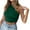 Green womens tops summer, variant on USSUMA Summer Tops For Women 2022 Trendy Women's Trendy Shirts Solid Casual Sexy One Shoulder Slim Fit Vest Ladies Tank Tops