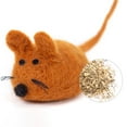 thumbnail image 4 of OUSITAID Cat Teaser Toy Creative Realistic Wool Pet Cat Simulation Mouse Toy with Catnips Pet Supplies, 4 of 8