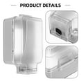 thumbnail image 4 of Shisuyan Outdoor Waterproof Socket Box With Splash-Proof Cover Weatherproof Socket Box For Garden Patio Construction Sites And Poolside Use, 4 of 8