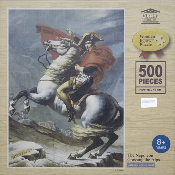 Tomax Wooden Jigsaw Puzzle - The Nepoleon Crossing the Alps (500 Pieces)