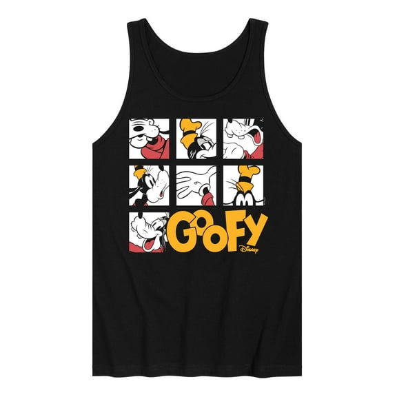 Disney - Goofy Grid - Men's Sleeveless Graphic Tank Top