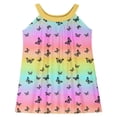 thumbnail image 2 of FAHXNVB Cami Dress for Girls Cute Graphic Print Sleeveless A-Line Swing Casual Dresses Summer Fashion Comfy Beach Dress 4-15 Years, 2 of 8