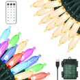 thumbnail image 1 of String Lights Green Convenience, 10 m, 100 LED, temporizador, batería USB, 1 of 8