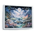 thumbnail image 2 of Designart "Asian Art Mystic Horizon I" Asian Floater Framed Canvas Art Print, 2 of 7
