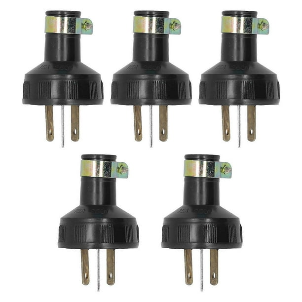 5Pcs Gasoline Generator Plug 3 Prong ABS Set Kit 250V 15A for ET950 ET650 TG950