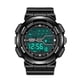 thumbnail image 2 of Reloj deportivo para hombre, relojes para hombre, una variedad de estilos de relojes electrónicos deportivos geniales con cuatro botones, reloj de aleación para hombre., 2 of 2