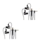 thumbnail image 4 of Tholdsy Auriculares con cable portátiles 96dB 3,5mm gancho para la oreja reducción de ruido en la oreja auriculares para el hogar cantando vlogging Type3 NO3, 4 of 6