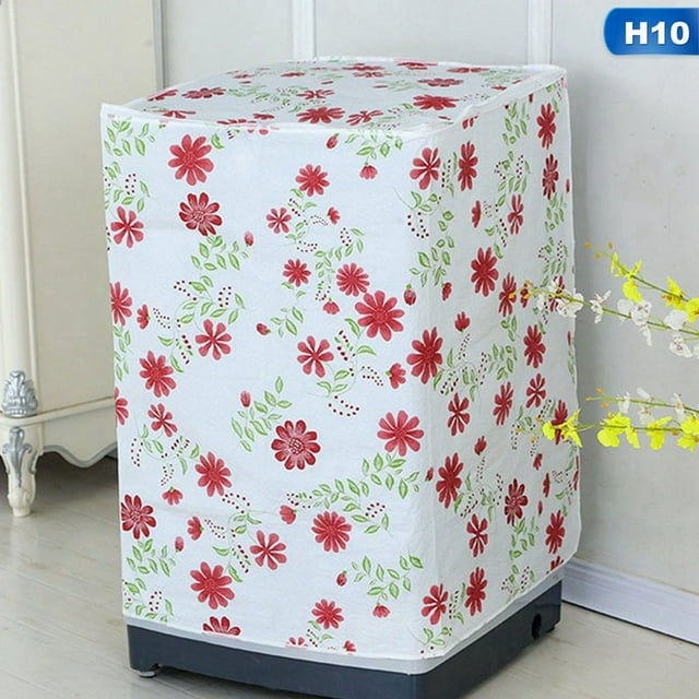 Washing Machine Cover Front Load Automatic Washer Dryer Cover Waterproof Dustproof Anti-splash