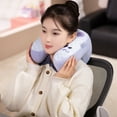 thumbnail image 6 of Cartoon Office Napping Shape Pillow, Comfortable Neck Pillow Support Memory Foams Pillow Cushions for Kids and Adults, 6 of 20