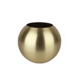 thumbnail image 1 of Florero de acero inoxidable, contenedor de flores de metal, maceta redonda para plantas nórdicas, decoración de mesa para sala de estar de oficina Jumpingount HA001195-01B, 1 of 6