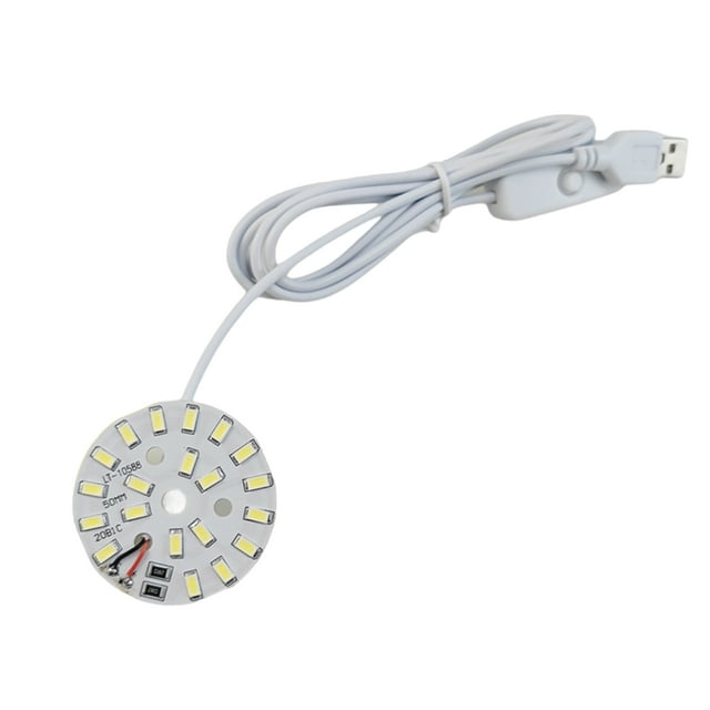 Bewildely El ABS llevó la luz de la noche con la luz de la noche del USB de los colores múltiples de la interfaz USB llevó la lámpara del Iluminación y accesorios luz blanca