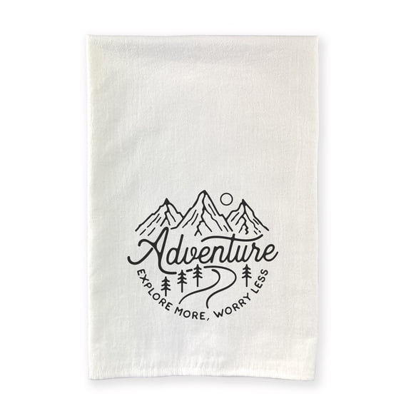 Adventure-Explore More - Cotton Tea Towel