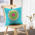 thumbnail image 5 of LALILO Throw Pillow Covers With Cactus And I Love You Love Message Cushion Cover 18" x 18", 2 Pack, 5 of 6