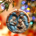 thumbnail image 5 of XWSHYW Decoraciones para El Hogar Adorno de Navidad Plano de Acrílico Lindo Adorno de Acrílico, 5 of 5