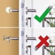 thumbnail image 3 of 10 Pcs Door Handle Bumpers, PVC Door Handle Guard Transparent Door Handle Protectors-YuJia, 3 of 5