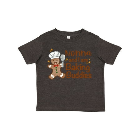 

Inktastic Nonna and I Are Baking Buddies Gift Toddler Boy or Toddler Girl T-Shirt