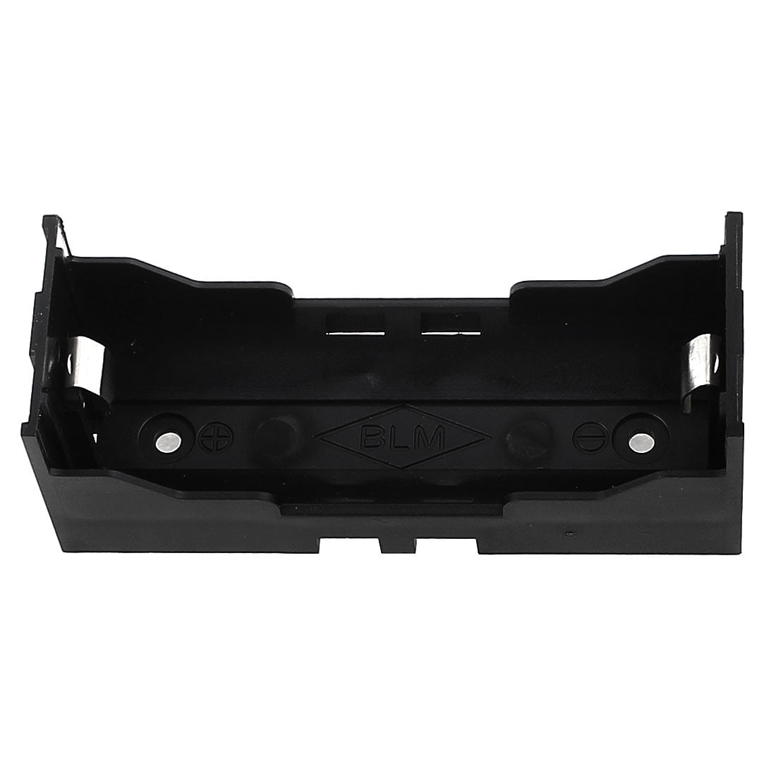 Plastic Single 26650 Battery Holder Case Storage Box Black