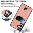 thumbnail image 3 of Compatible with Magsafe 2 in 1 Detachable for Samsung Galaxy S25 Plus Wallet Case with Card Holder Women Men, Magnetic PU Leather RFID Blocking Flip Kickstand Credit Slots,for S25 Plus, Pink, 3 of 11