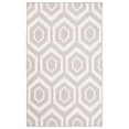 thumbnail image 2 of Safavieh Dhurries Bianca Geometric Area Rug, Gray/Ivory, 2'6" x 4', 2 of 8