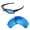 Ice Blue Coated - Polarized, variant on Walleva Ice Blue Polarized Replacement Lenses for Oakley Flak Draft OO9364 Sunglasses