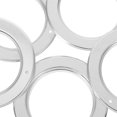 thumbnail image 3 of FOLOYORI 6Ud Accesorios Para De Loros Con Protectores Antibite De Aluminio Plateado, 3 of 8