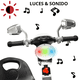 thumbnail image 2 of Triciclo para Niños Faro con Luz y Sonido Espejos Ruedas de Eva Apto a partir de 2 Años - Gris, 2 of 6