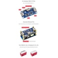 thumbnail image 4 of Caja de Concentradores PoE Ethernet/USB Coolwell Compatible con Raspberry Pi Zero Series Negro con P, 4 of 7