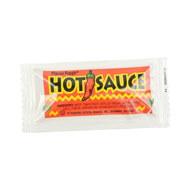 Hot Sauce Packets 200/Case - Walmart.com - Walmart.com