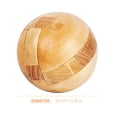 thumbnail image 2 of Bola Mágica De Rompecabezas De , Juguete De Juego De Rompecabezas Esférico De Flor Segura De 6 Cm Para Ejercitar El Cerebro Desarrollar Inteligencia, 2 of 6