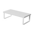 thumbnail image 2 of Bunblic Laptop Riser Computer Stand Portable,Bottom Hollow Versatile Gifts Ergonomic,Organize Monitor Riser Stand Computer Elevator White and White, 2 of 8