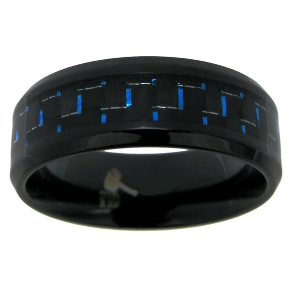 Indestructible Black Titanium Wedding Band For Men is a Stunning Mens Ring For Any Occasion