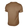 thumbnail image 4 of GEWSEY Mens Short Sleeve Shirts Casual Cotton Summer Slim Fit Waffle T-Shirts (Coffee, L), 4 of 7