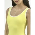 thumbnail image 4 of No Boundaries Women's Herringbone Crinkle One Piece Swimsuit, Sizes XXS-XXL, 4 of 5