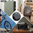 thumbnail image 4 of Smart Air Tracker Tags, Bluetooth Tracker 4-Pack, Item Locator Works with Apple Find My (iOS Only), Tracker for Keys, Wallet, Luggage and Bags, Replaceable Battery, Key Ring & Lanyard Included, 4 of 9