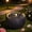 Purple, variant on Mintazer 19.3" Modern Round Bowl Ripple Water Fountain with LED Light, Outdoor Garden Fountain with Natural River Stones for Patio Porch Backyard