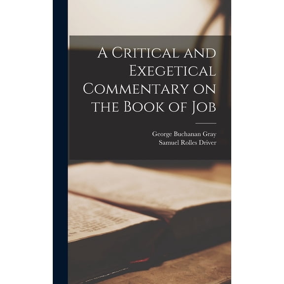 A Critical and Exegetical Commentary on the Book of Job (Hardcover)