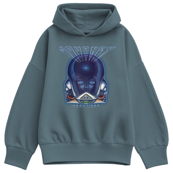 Journey - Frontiers - Women's Oversized Fleece Hoodie Sweatshirt