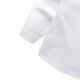 thumbnail image 5 of Camisa de Manga Larga Azul Claro Mujeres Unisex de Color Sólido con Botones con Detalles de Contraste Blanco para Niños Medio a Grande Blanco de Manga Larga para las Mujeres, 5 of 7