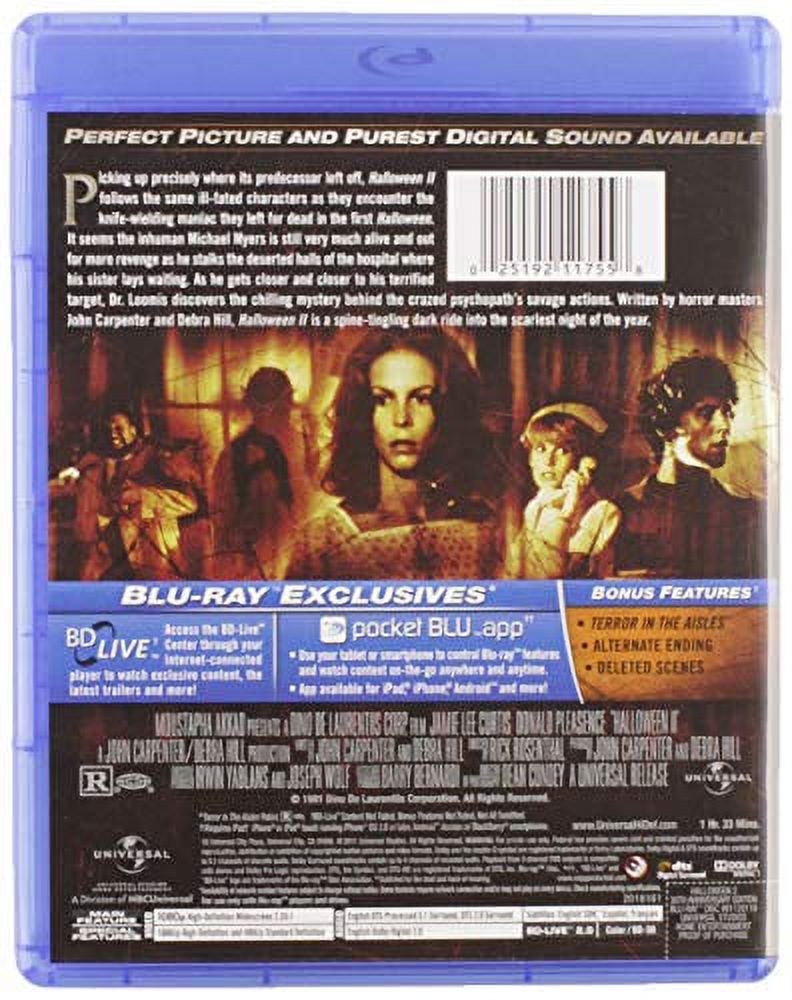 Halloween 2 (1981) (Blu-ray) - Walmart.com