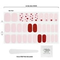 thumbnail image 3 of Dashing Diva Gloss Ultra Shine Gel Nail Art Stickers Strips, Heart Eyes, 32 Count, 3 of 5