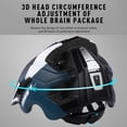 thumbnail image 2 of Casco de ciclismo para hombre, protector de cabeza para Bicicleta de montaña y carretera, color negro mate, de ala grande, para deportes al aire libre, novedad Fivean Cascos de ciclismo, 2 of 2