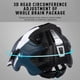 thumbnail image 2 of Casco de ciclismo para hombre, protector de cabeza para Bicicleta de montaña y carretera, color negro mate, de ala grande, para deportes al aire libre, novedad Fivean Cascos de ciclismo, 2 of 2